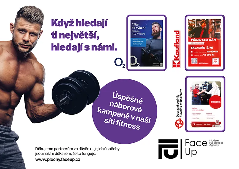 Reklamní plochy kampaně